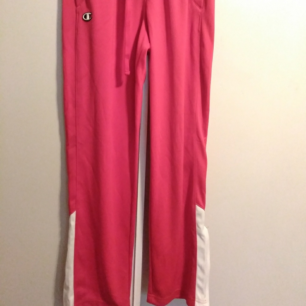 Vintage champion red trackpants mens medium